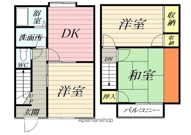 ai湘南ながもちA棟の間取り写真