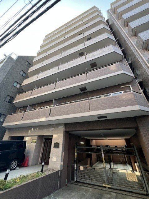 建物外観　外観タイル張りです