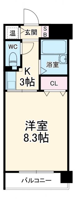 ブライティ助信の間取り写真
