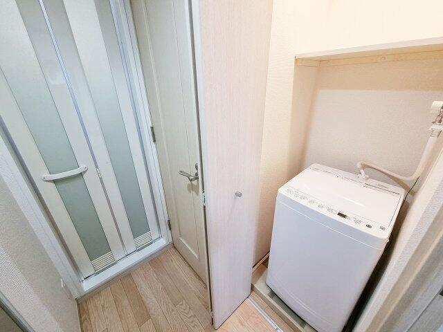 その他設備　洗濯機置き場です