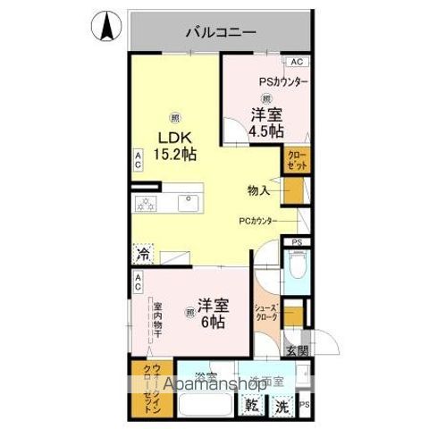 地下鉄谷町線 平野駅 徒歩13分 3階建 新築の間取り写真