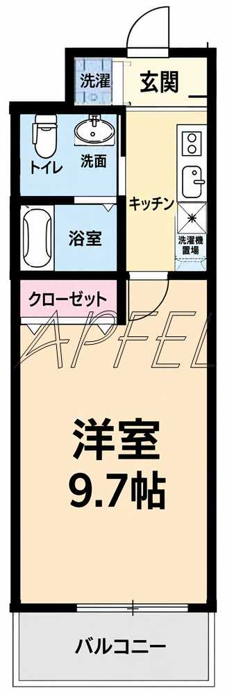 ルミエール巽南の間取り写真