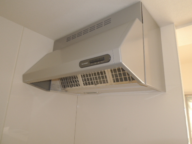 キッチン　２ＬＤＫタイプ建築現場撮影。