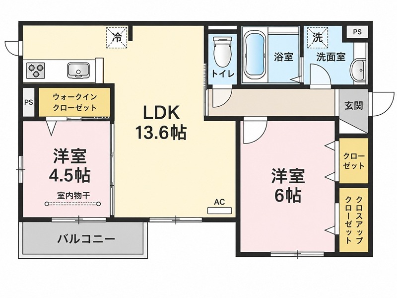 プランドールIの間取り写真