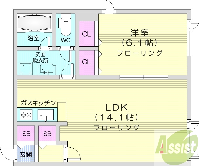 ST32の間取り写真
