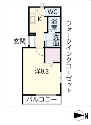 リゾ上石川の間取り写真
