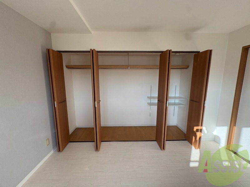 収納　収納もバッチリあるのでお部屋が片付きますよ！