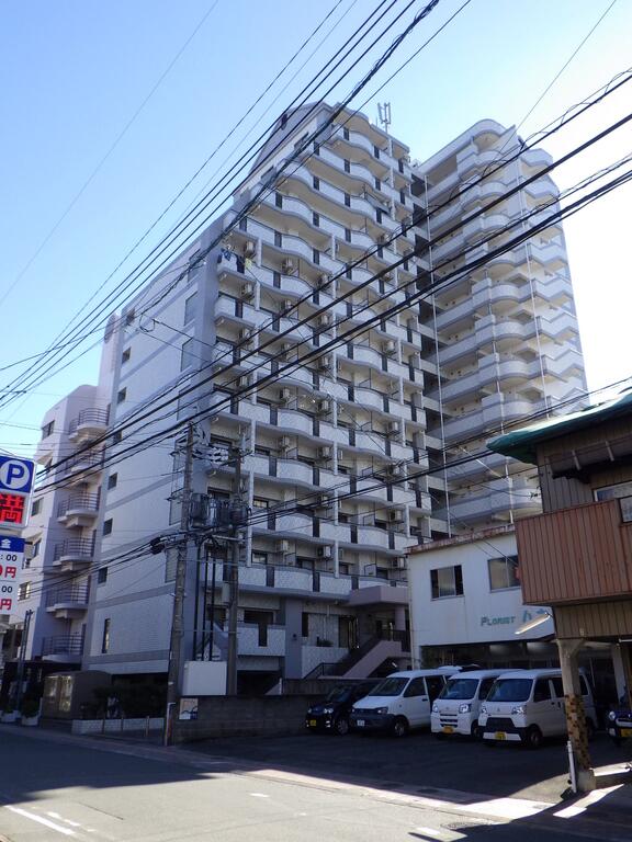 ライオンズマンション熊本中央の外観写真