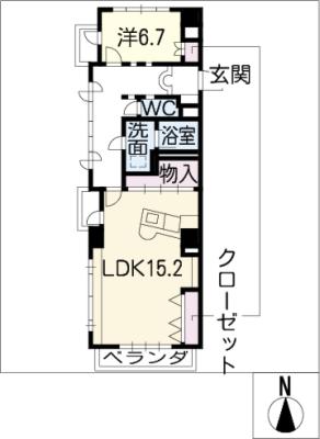 メゾンブランの間取り写真