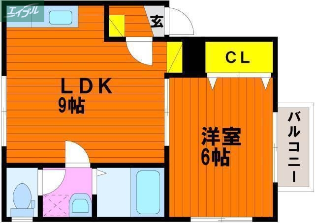 CASA福浜西の間取り