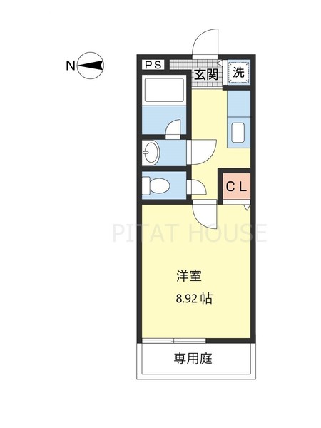 ヴィラソレイユの間取り