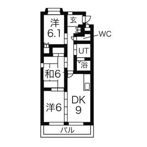 ヴィブレ司の間取り