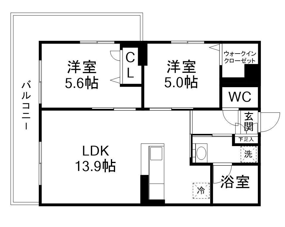 グラン・ドミール木町の間取り