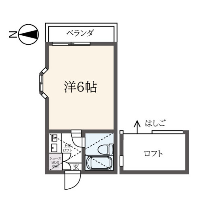 アルテリーベ山手の間取り