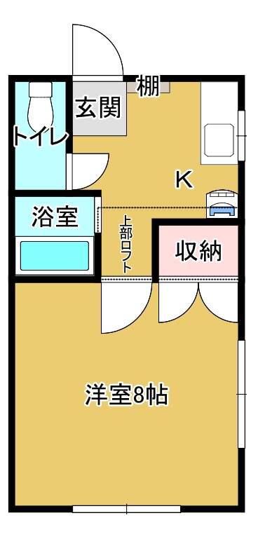 ユアーハイムの間取り