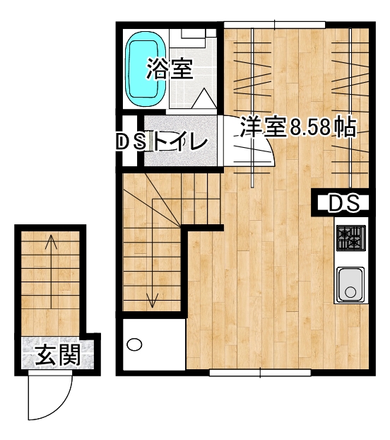 ソフィスコート地御前の間取り