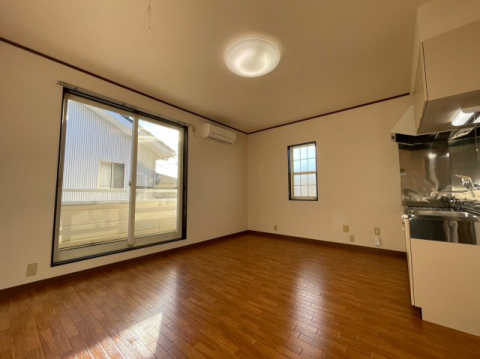 居室・リビング　※写真はＷ－５号室です