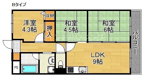 新川第２マンションの間取り