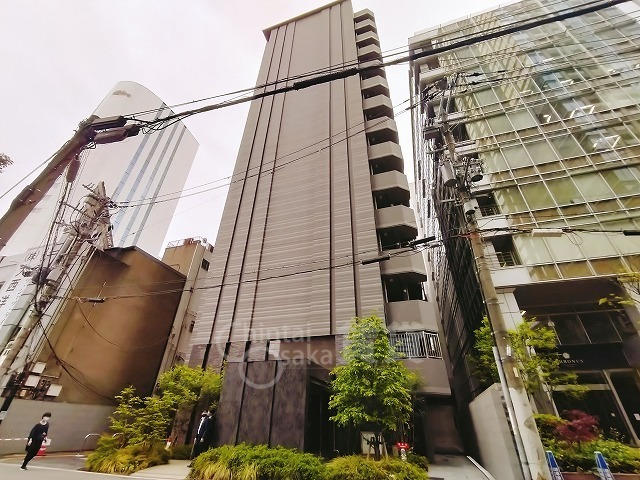 大阪市北区堂島のマンションの建物外観