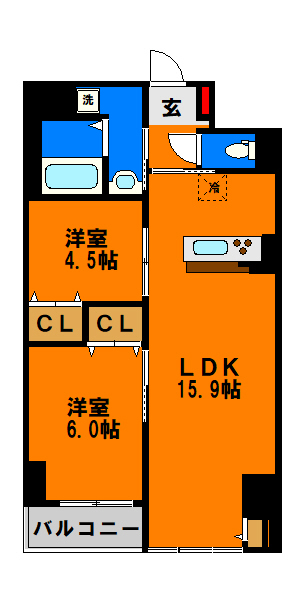 アーバンパレスの間取り