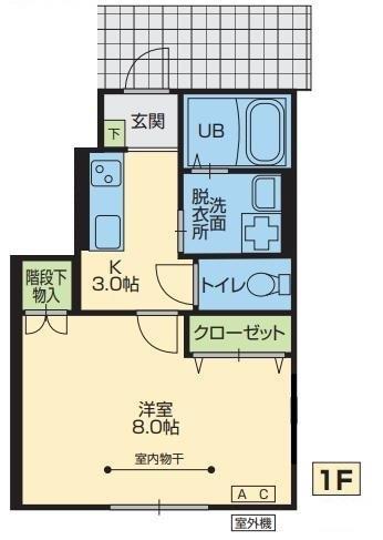 チュテレールの間取り