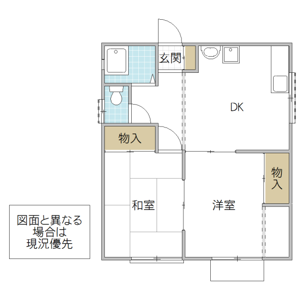 【ヴィラ羽鳥の間取り】