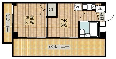 パレスアルカディアの間取り