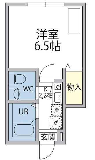 狛江市猪方のアパートの間取り