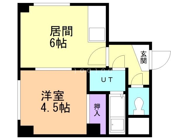 光ＣｏｕｒｔＮ４４の間取り