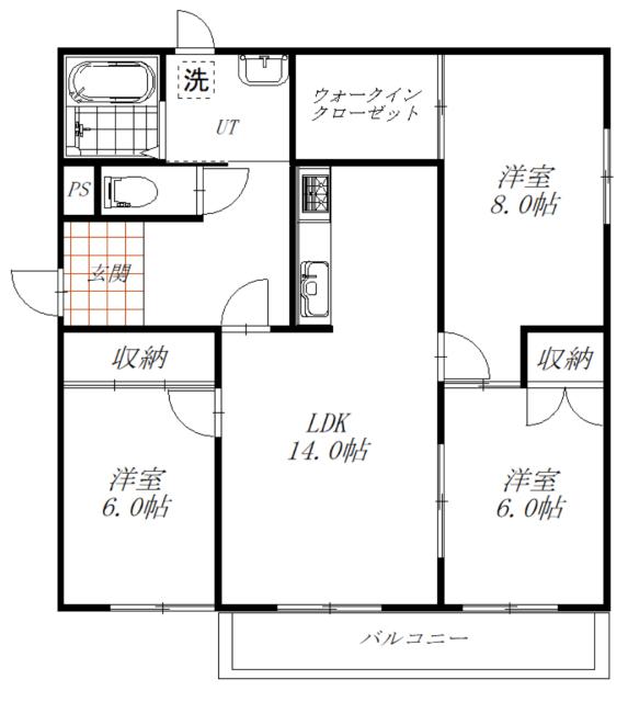 レアル共栄の間取り