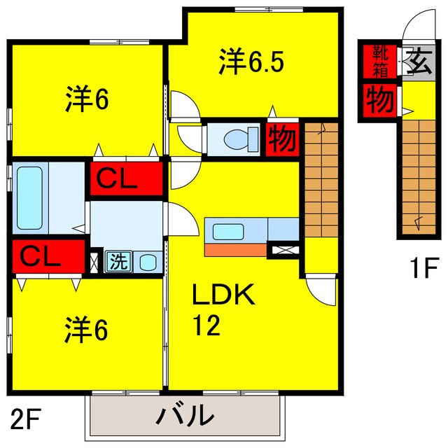 アムールの間取り