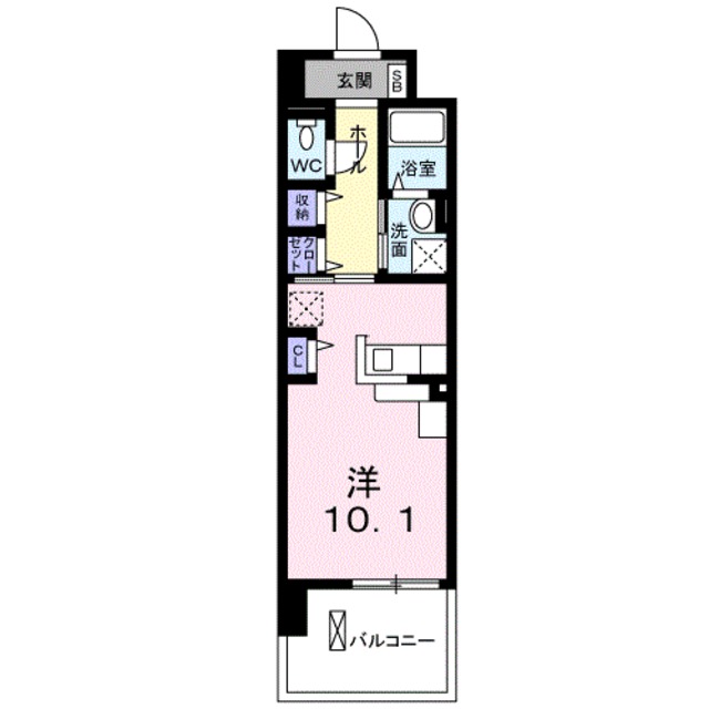 サニーキャンプ今池の間取り