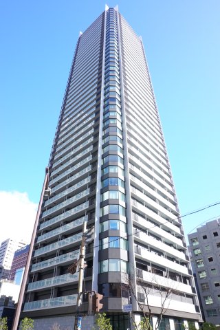 【ザ・ファインタワー梅田豊崎の建物外観】