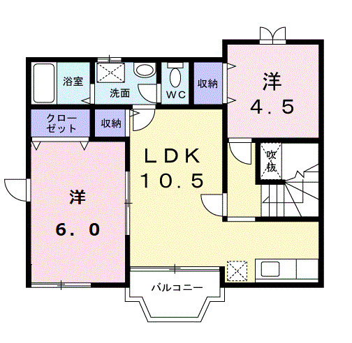 カーサ　Ｃの間取り