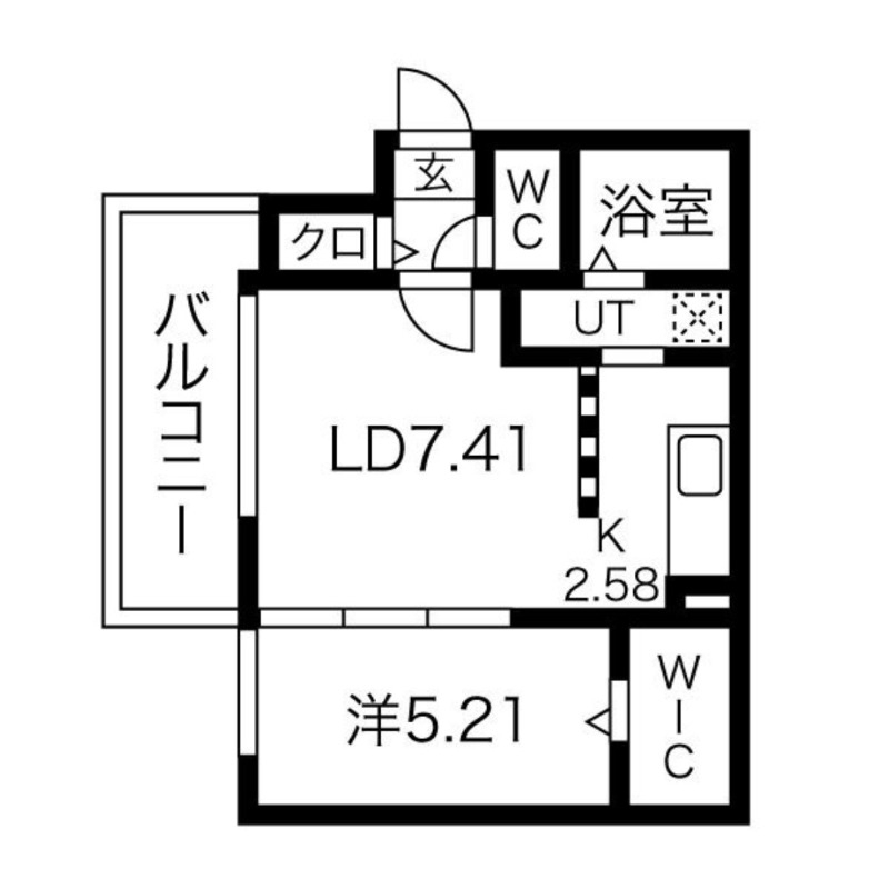 ノーチェ円山の間取り