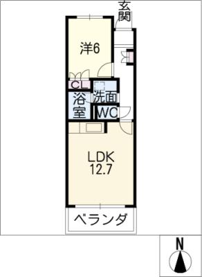 パークホーム江向の間取り