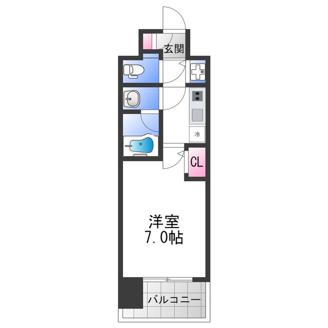 La Douceur北巽の間取り