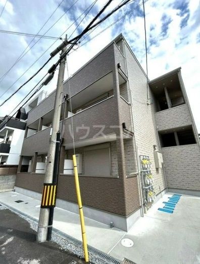 大阪市東淀川区大桐のアパートの建物外観