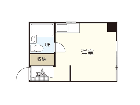 【広島市中区舟入本町のマンションの間取り】