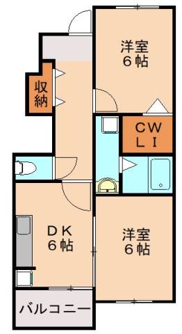 ブライト・エアリーIIの間取り