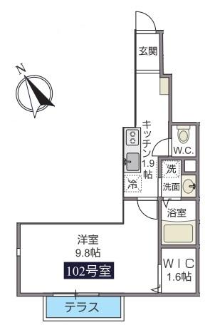 ヒルクレスト菊名の間取り