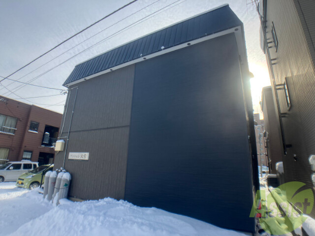 建物外観　札幌市東区北三十六条東「マンション大雪」