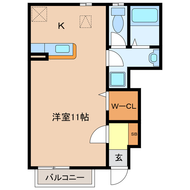 ラーゼンハウスの間取り