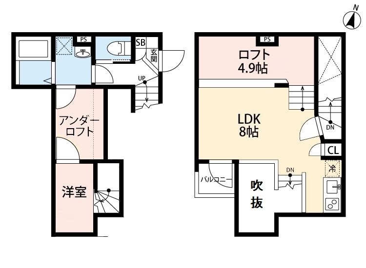 robot home 東浦和(ロボットホームヒガシウラワ)の間取り