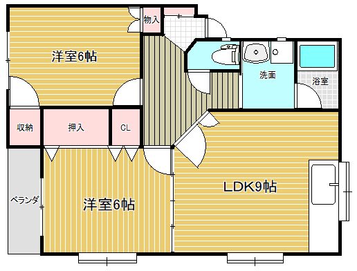 ライム・ライトIIの間取り