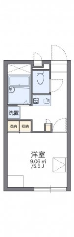 レオパレスＰａｒｋｓｉｄｅ橘の間取り