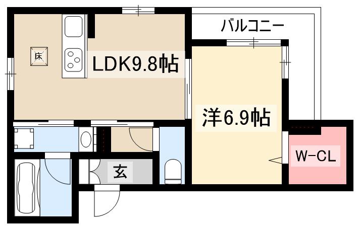 D-Solis上社の間取り