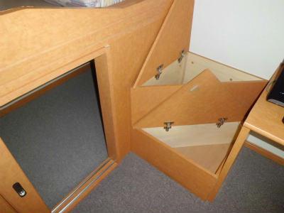 収納　とにかく収納はたくさんあります。