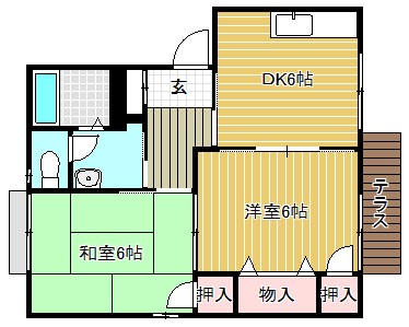 アメニティ21の間取り