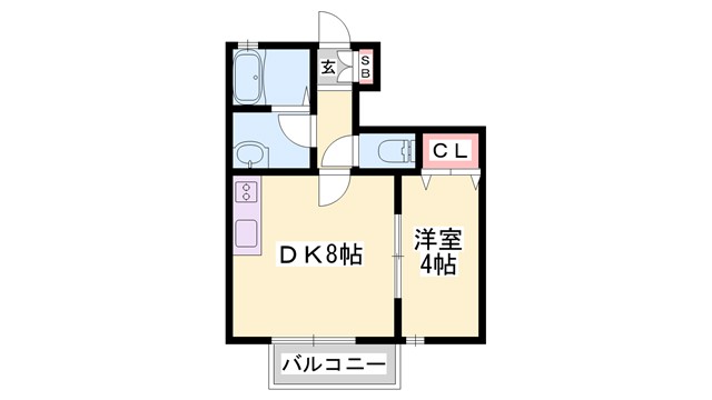 コンフォート青山の間取り